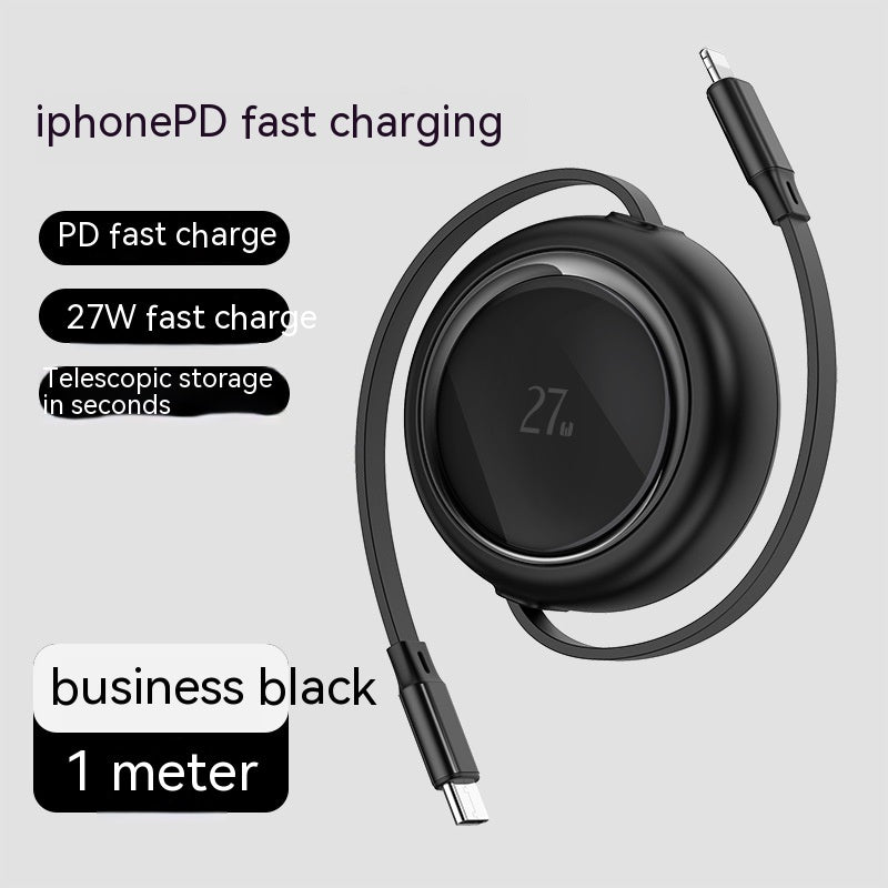 Home Fashion Retractable 100W Data Cable - Below Twenty