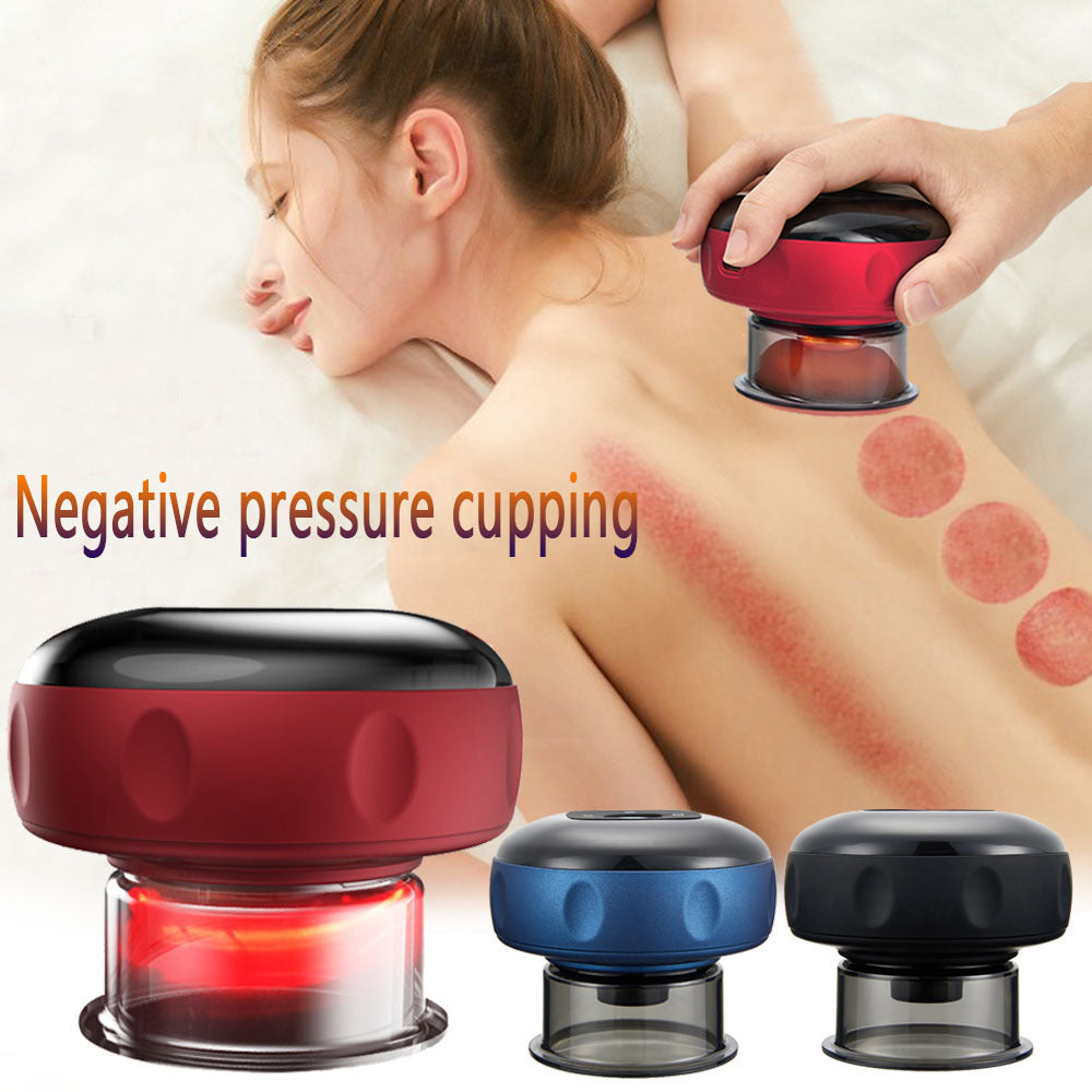 Electric Vacuum Cupping Massage Body Cups Anti-Cellulite Therapy Massager For Body Electric Guasha Scraping Fat Burning Slimming - Below Twenty