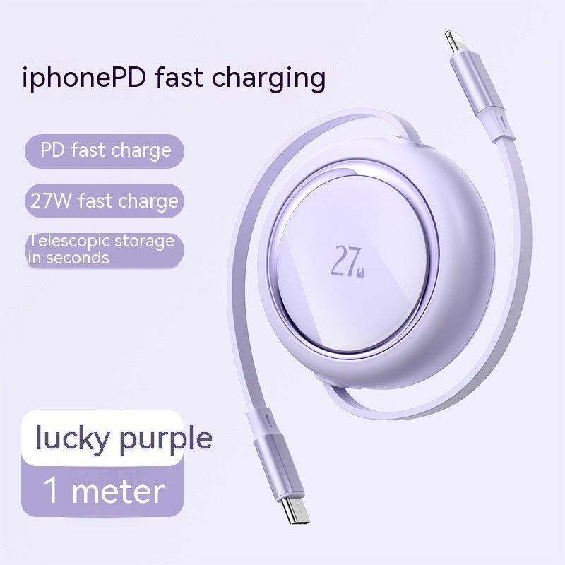 Home Fashion Retractable 100W Data Cable - Below Twenty