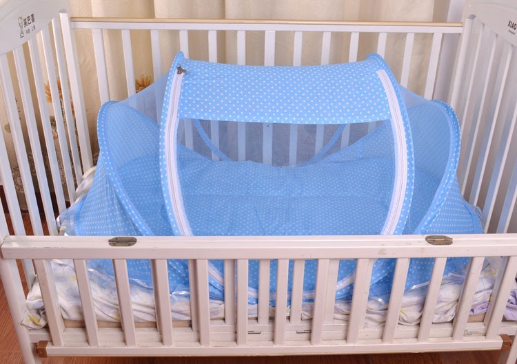 Foldable Baby Bed Net With Pillow Net 2pieces Set - Below Twenty