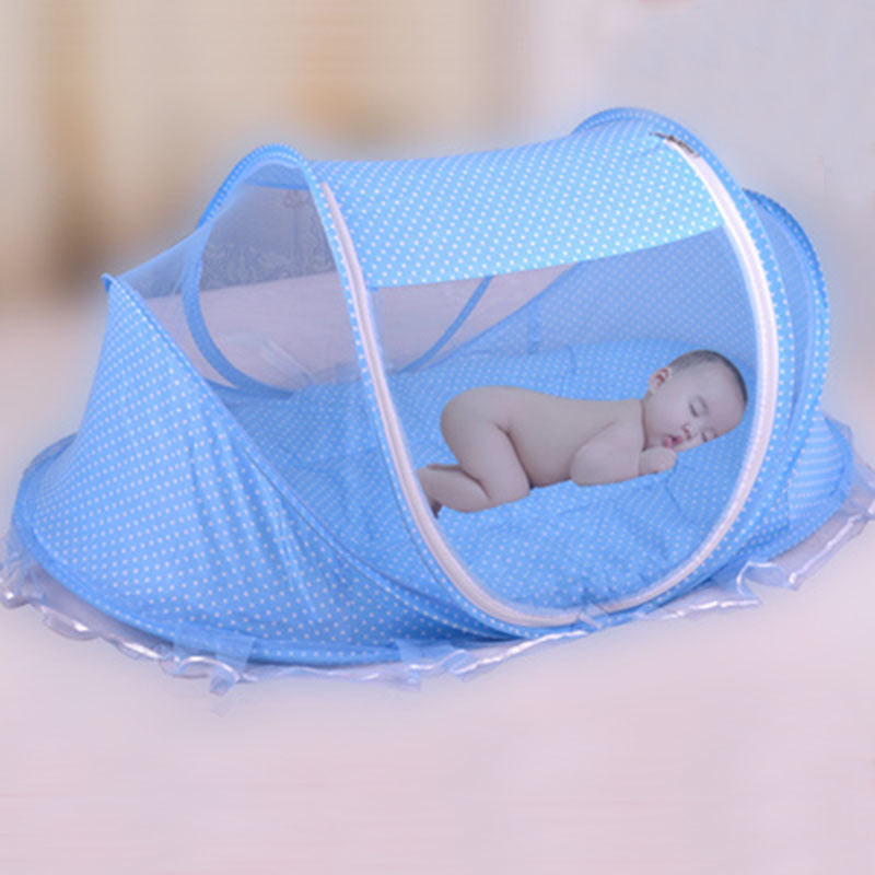 Foldable Baby Bed Net With Pillow Net 2pieces Set - Below Twenty