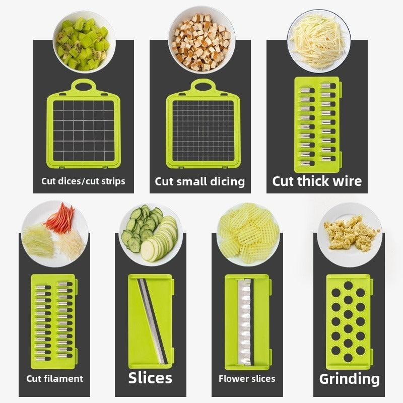 The Rectangular Vegetable Cutter Has A Simple And Elegant Appearance, Reliable Material, And Efficient Cutting, Making It The Best Choice For Cooking Helpers - Below Twenty