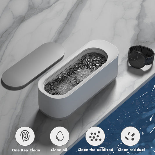 Ultrasonic Cleaning Machine High Frequency Vibration Wash Cleaner Washing Jewelry Glasses Watch Ring Dentures Cleaner - Below Twenty