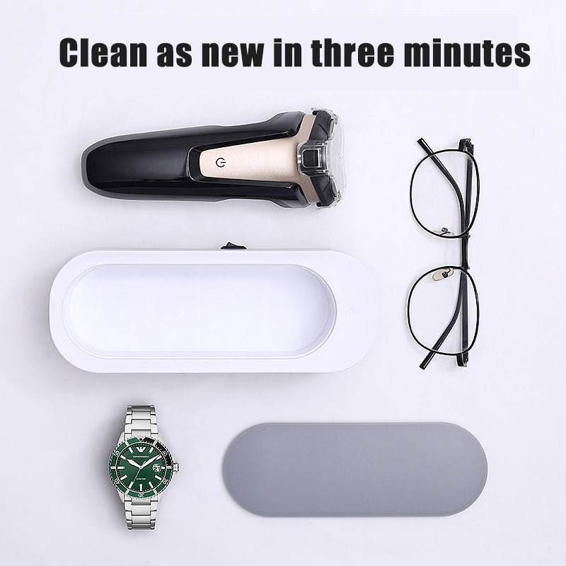 Ultrasonic Cleaning Machine High Frequency Vibration Wash Cleaner Washing Jewelry Glasses Watch Ring Dentures Cleaner - Below Twenty