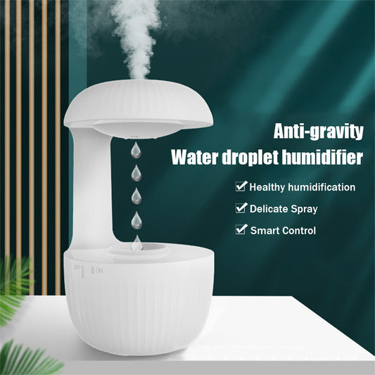 Anti-gravity Air Humidifier Mute Countercurrent Humidifier Levitating Water Drops Cool Mist Maker Fogger Relieve Fatigue - Below Twenty