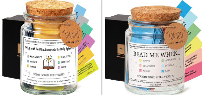 Bible/Quran Verses In A Jar - 90 Verses Jar - Below Twenty