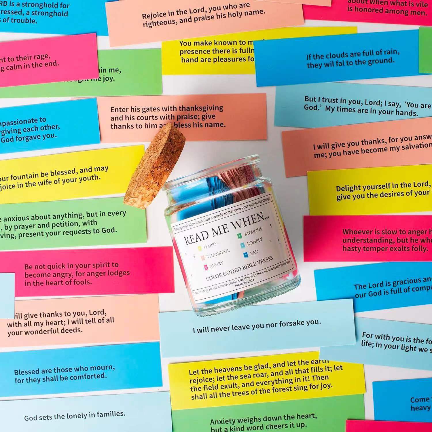 Bible/Quran Verses In A Jar - 90 Verses Jar - Below Twenty