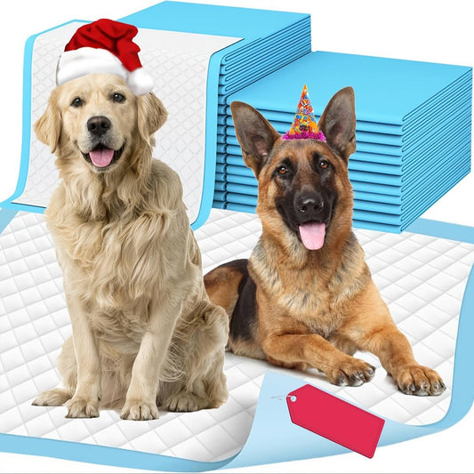 100 Count 24inch X 24inch Puppy Pee Pads For Dogs ,Baby Puppy Adults Bed Pads - Below Twenty