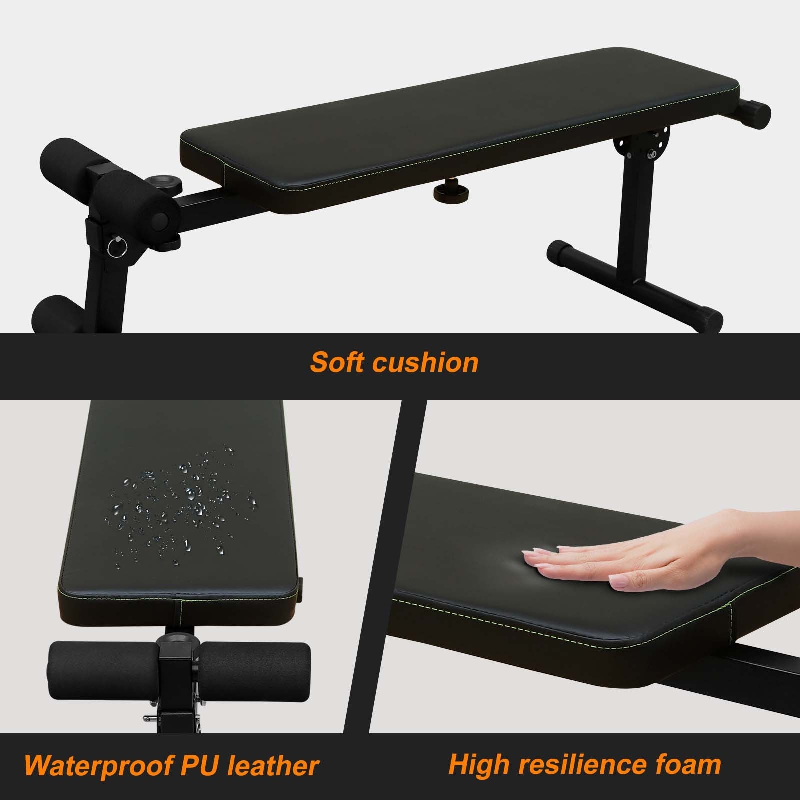 Power Tower Parallel Bar Station With Bench Chin-Up Bar Holder - Below Twenty