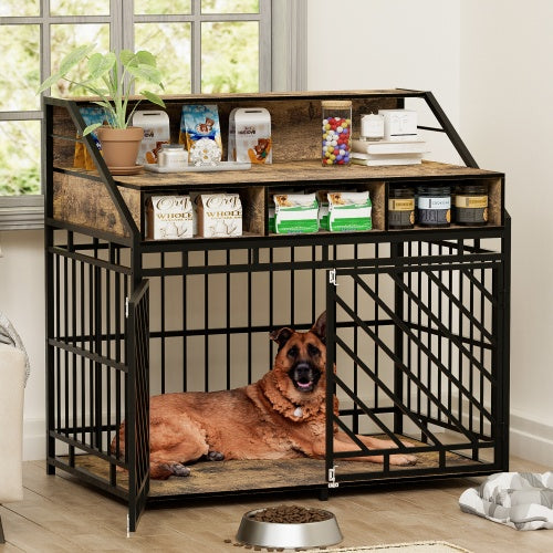 Bamboo Elevated Dog Bowl