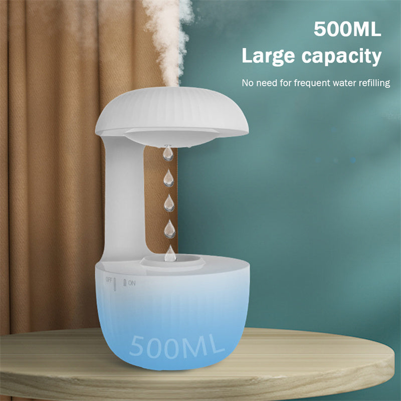 Anti-gravity Air Humidifier Mute Countercurrent Humidifier Levitating Water Drops Cool Mist Maker Fogger Relieve Fatigue - Below Twenty