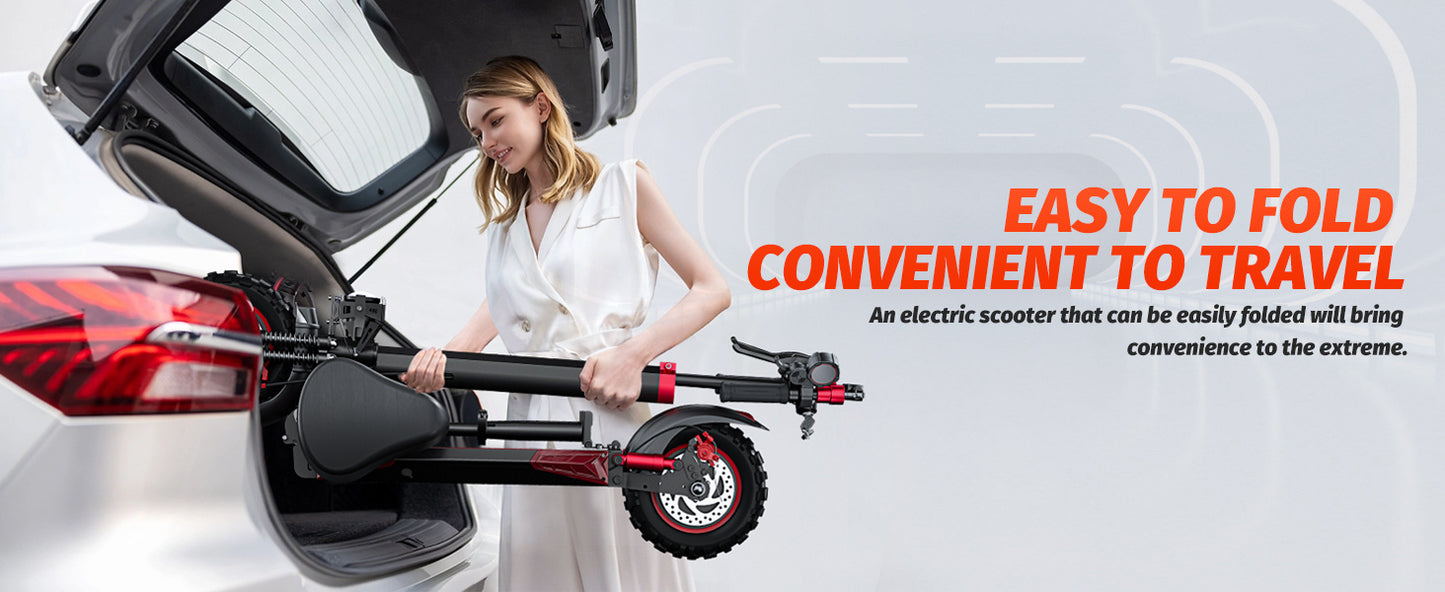 Electric Scooter Motor Power 1200W Battery Capacity 48V 18Ah Tire Size 11inches Max Speed 45KM - Below Twenty