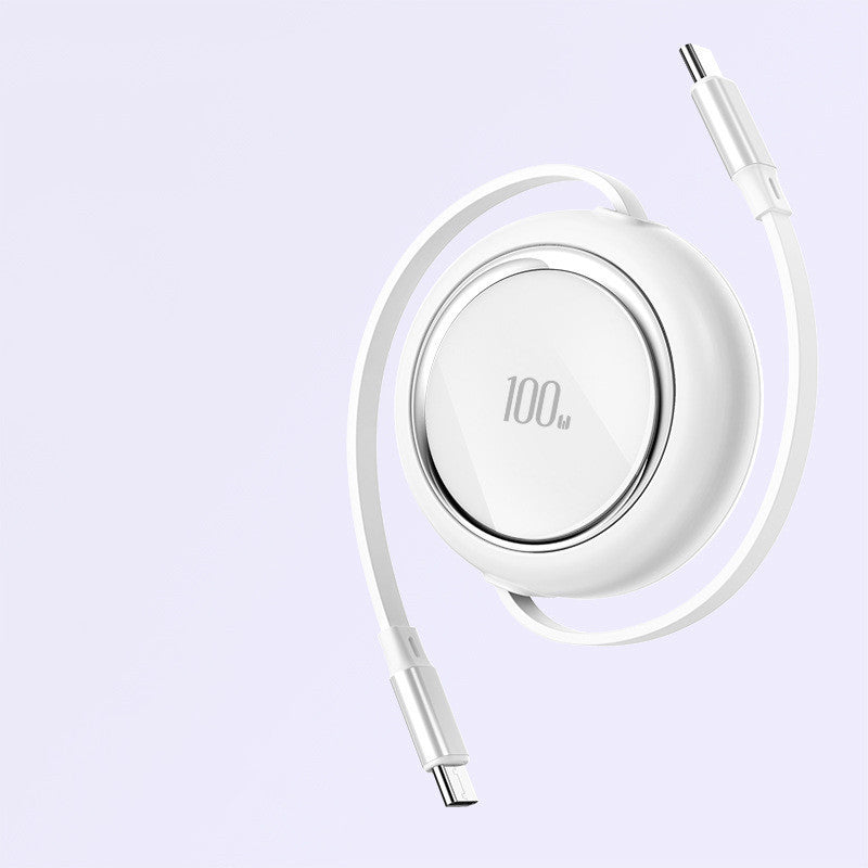 Home Fashion Retractable 100W Data Cable - Below Twenty