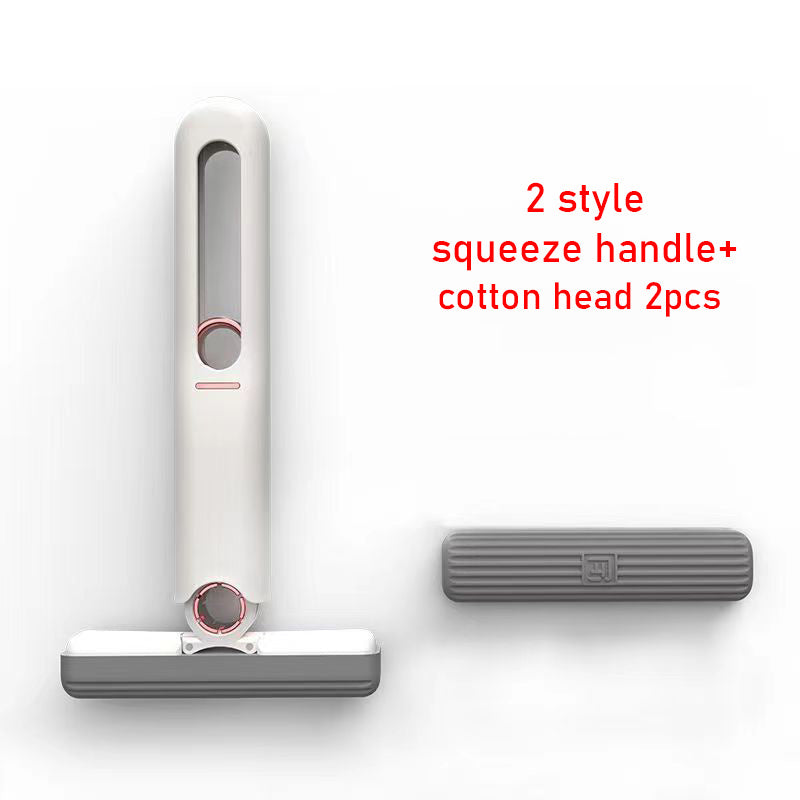 Mini Mops Floor Cleaning Sponge Squeeze Mop Household Cleaning Tools Home Car Portable Wiper Glass Screen Desk Cleaner Mop - Below Twenty