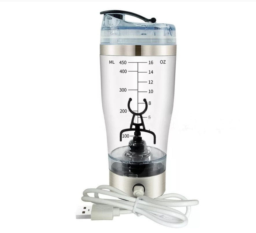 Electric Protein Shake Stirrer USB Shake Bottle Milk Coffee Blender Kettle Sports And Fitness Charging Electric Shaker Cup - Below Twenty