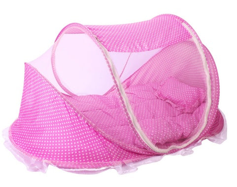 Foldable Baby Bed Net With Pillow Net 2pieces Set - Below Twenty