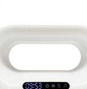 Multi-function 3 In 1 LED Night Light APP Control RGB Atmosphere Desk Lamp Smart Multifunctional Wireless Charger Alarm Clock - Below Twenty