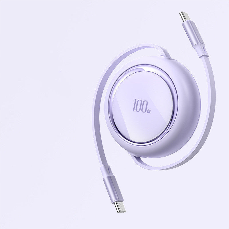 Home Fashion Retractable 100W Data Cable - Below Twenty