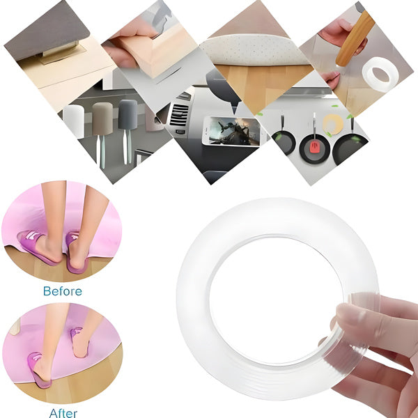 5pcs Strong Nano Double-sided Tape Heavy Duty, No Delivery On Weekends, Banned From Sale On Amazon - Below Twenty