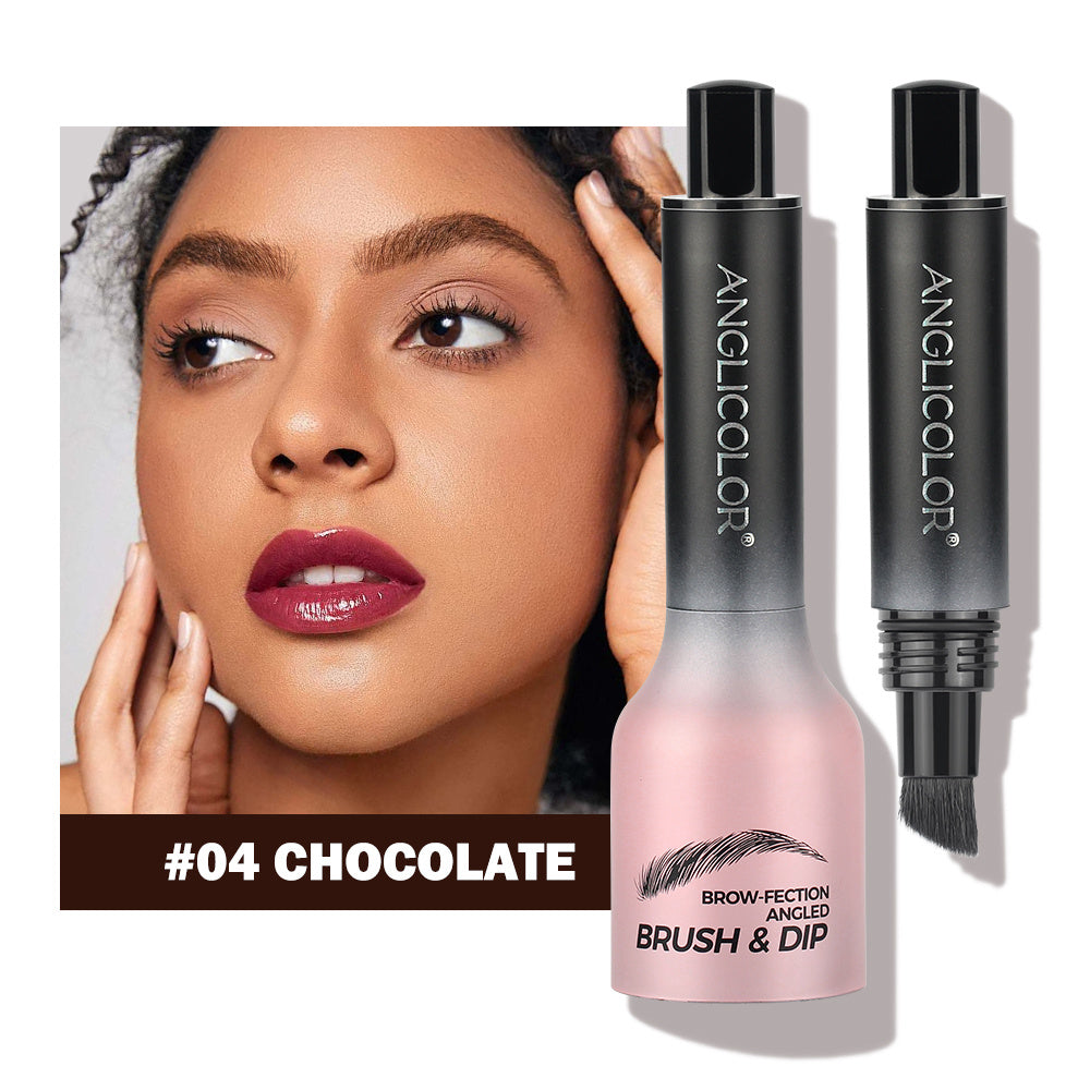 Brow-Fection Angled Liquid Brush Eyebrow Pencil Liquid Eyebrow Enhancer Easy To Color Long-Lasting Quick-Drying - Below Twenty