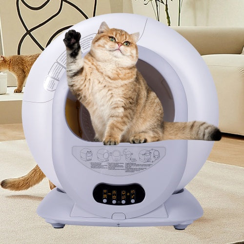 Self-cleaning Litter Box With Automatic Scooping And Deodorization